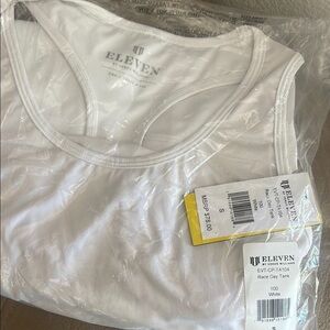EleVen by Venus Williams White Athletic Tank Top